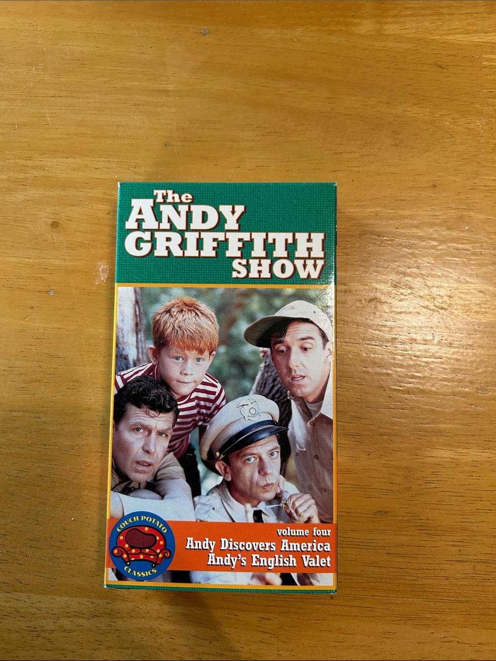 The Andy Griffith Show VHS - Green Cover